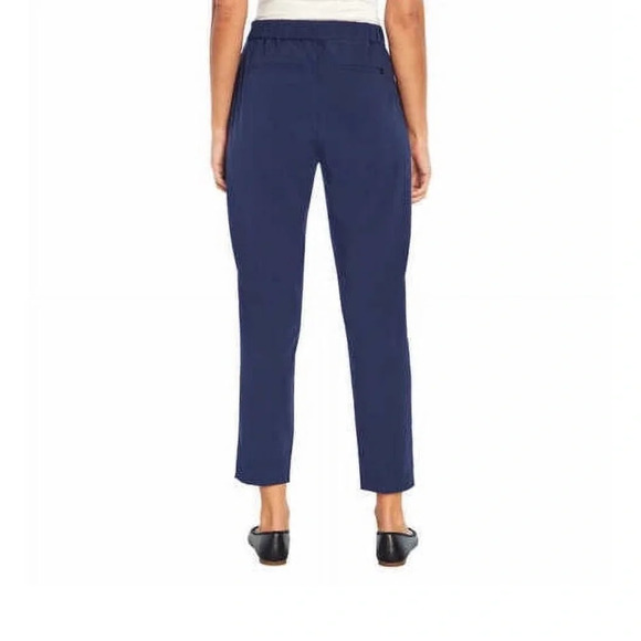 Banana Republic Navy Blue Pull On Ankle Pants - Picture 2 of 8